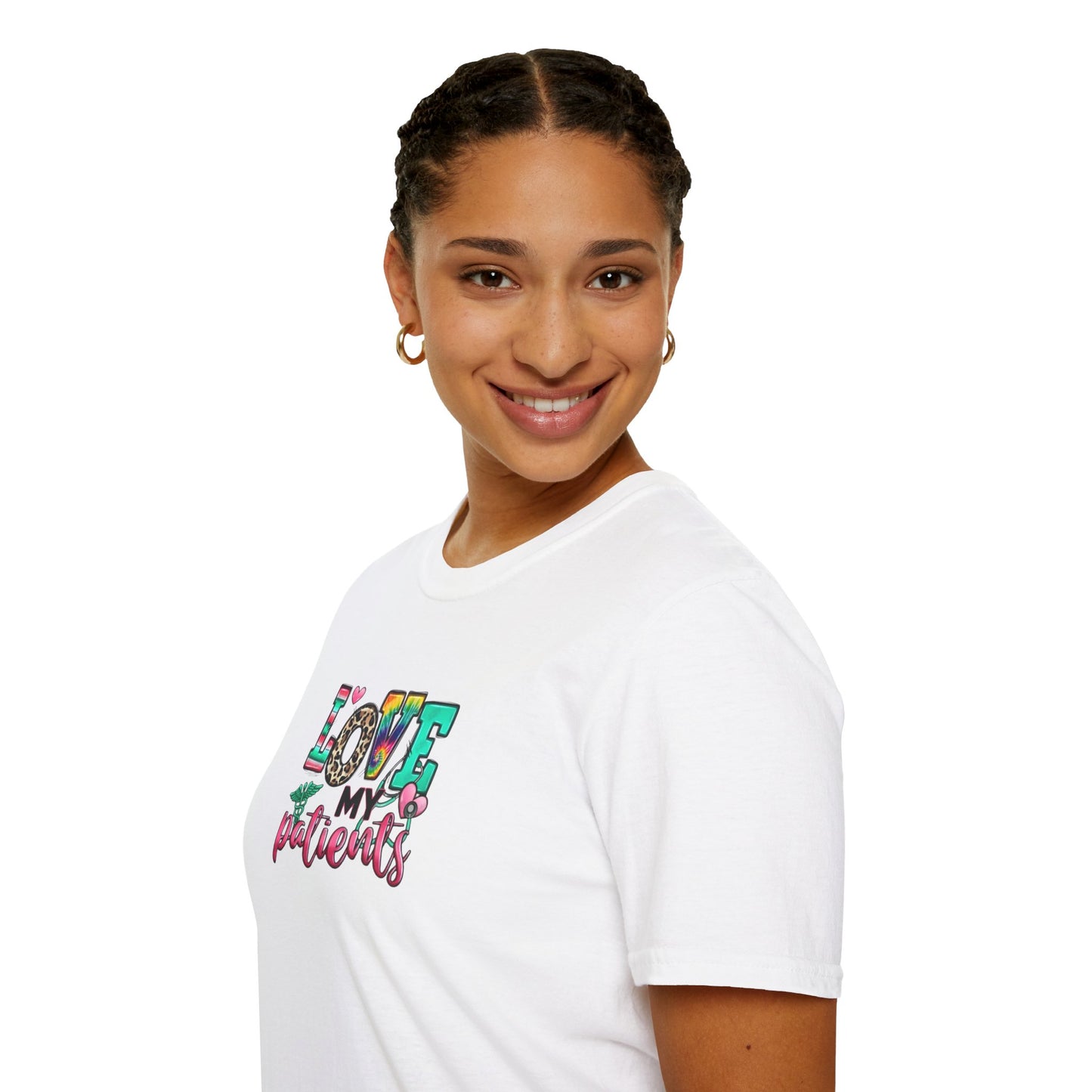 Love My Patients Unisex Softstyle T-Shirt - Perfect Gift for Healthcare Heroes