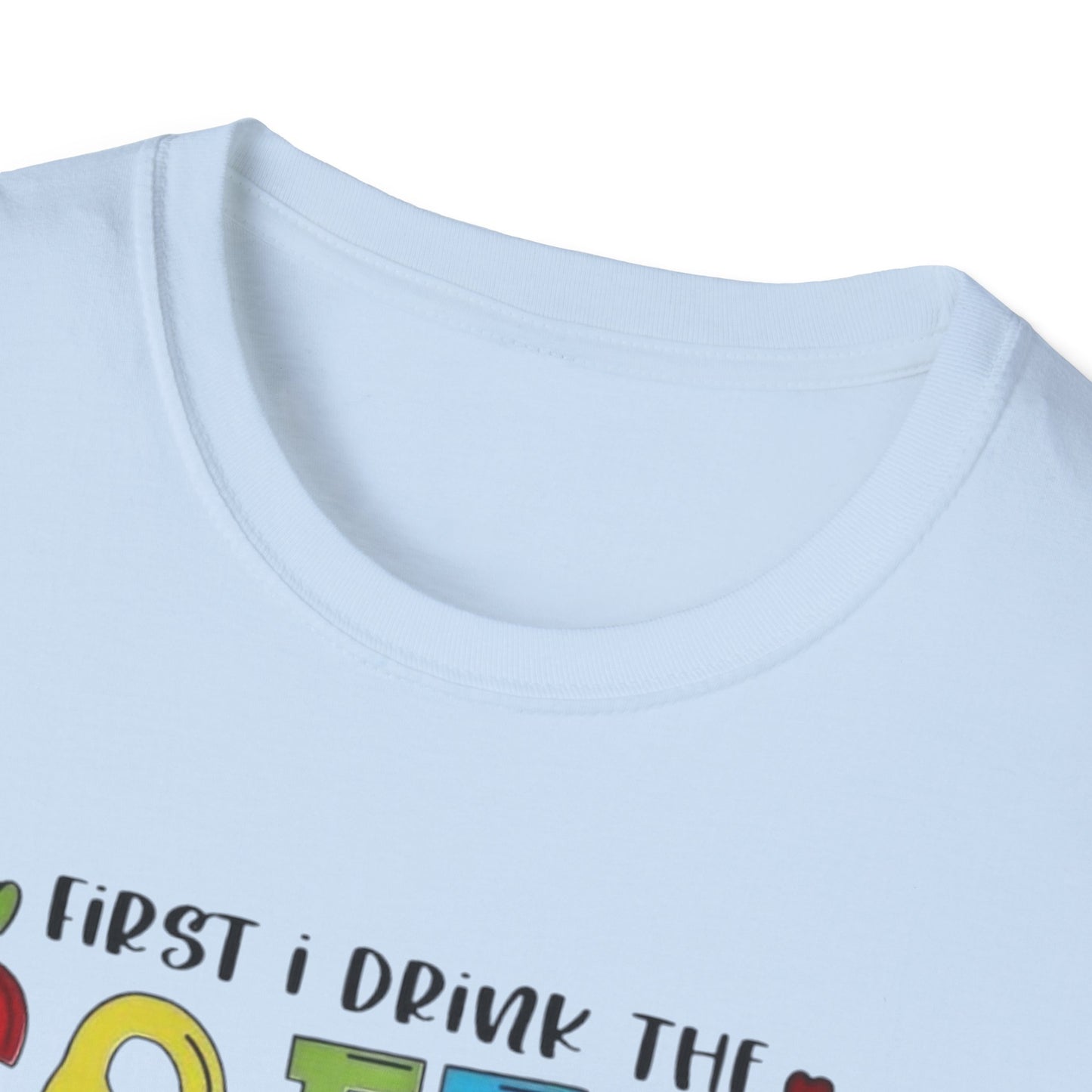 Funny Teacher Coffee T-Shirt for Educators