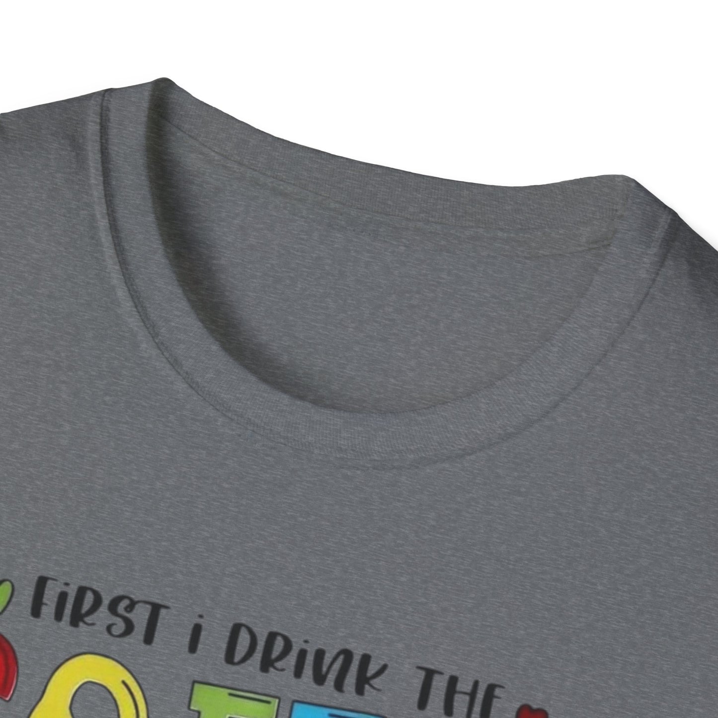 Funny Teacher Coffee T-Shirt for Educators