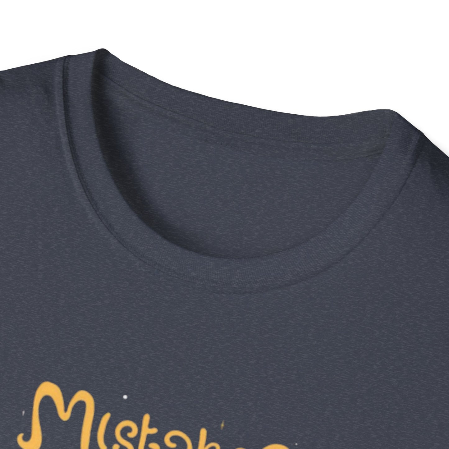 Inspirational Unisex Softstyle T-Shirt - "Mistakes are Proof that You are Trying"