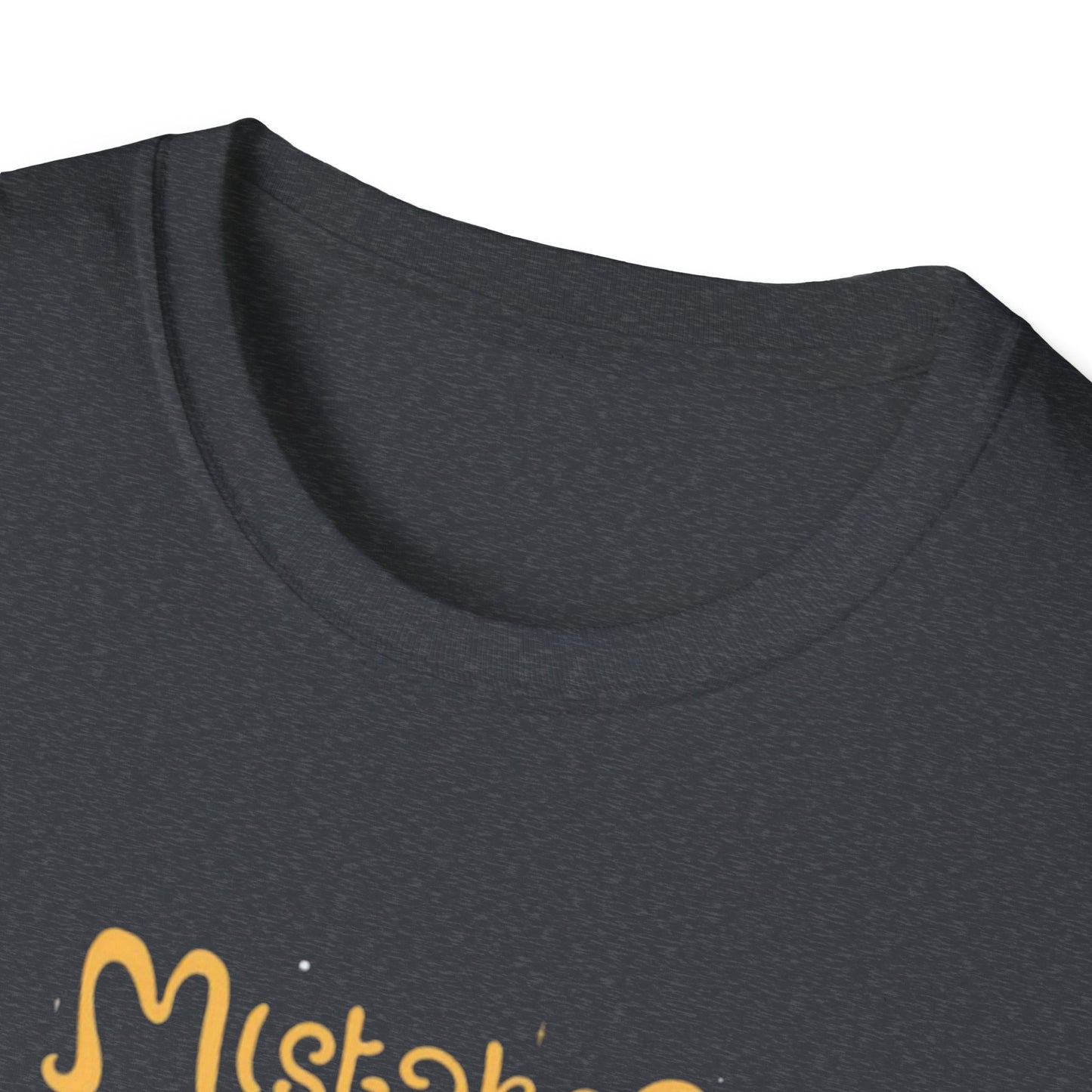 Inspirational Unisex Softstyle T-Shirt - "Mistakes are Proof that You are Trying"