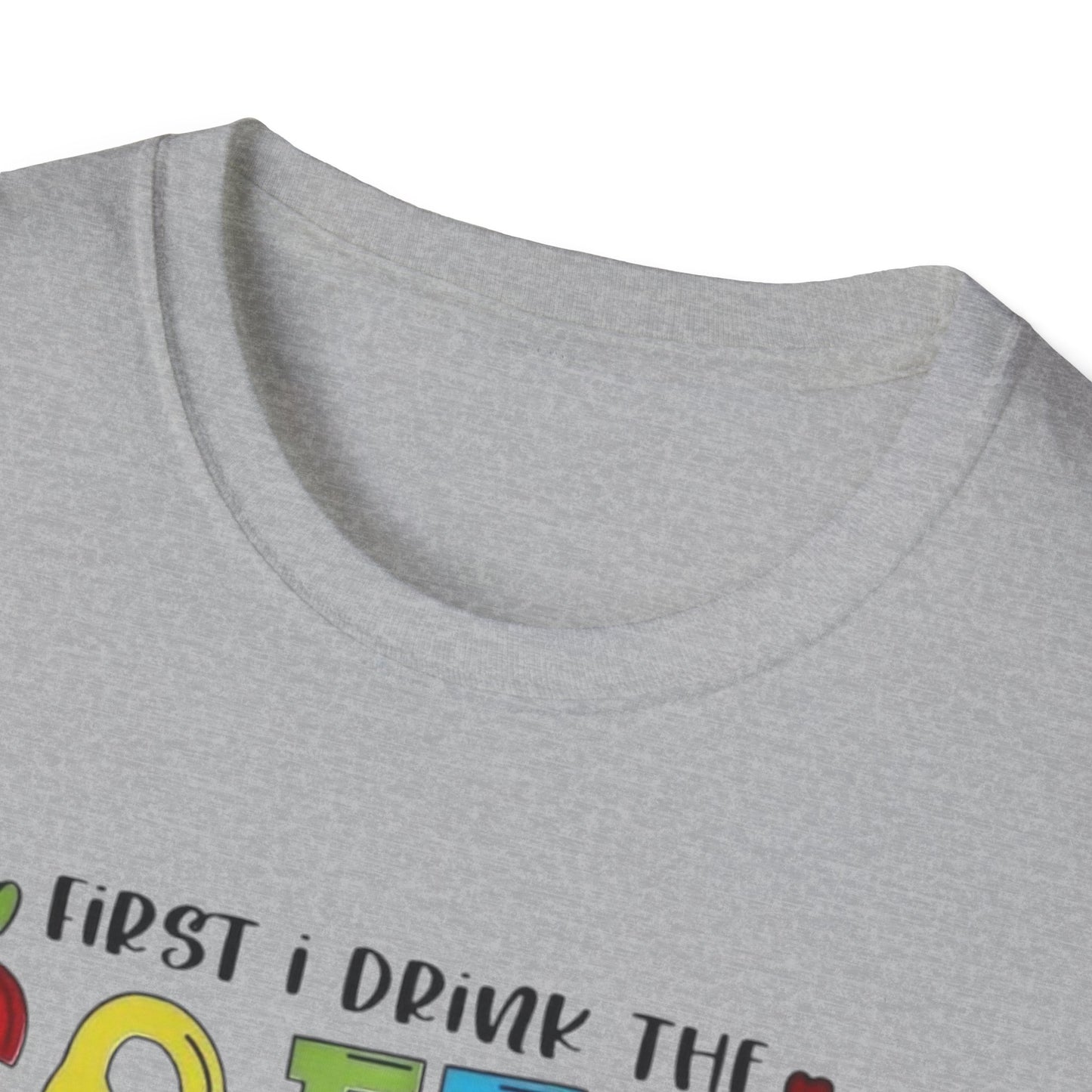 Funny Teacher Coffee T-Shirt for Educators
