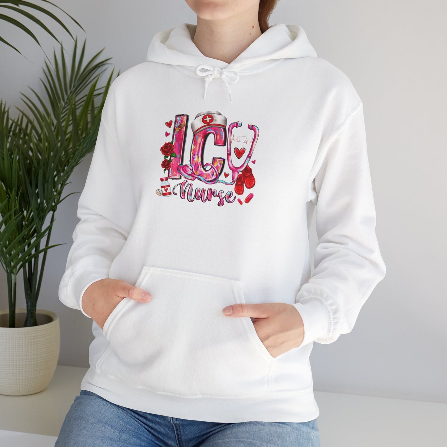 Coffee Gives Me Nurse Power Hoodie