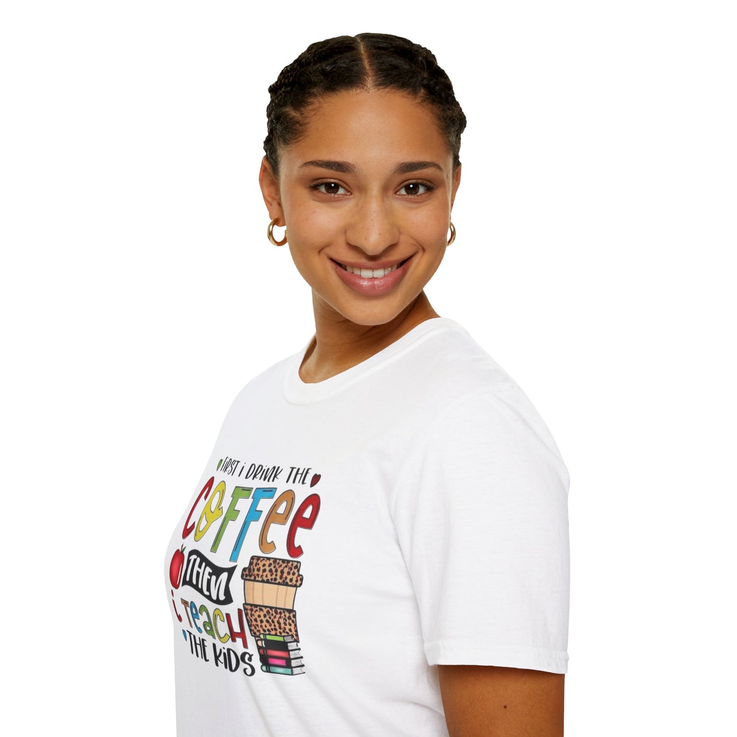 Funny Teacher Coffee T-Shirt for Educators