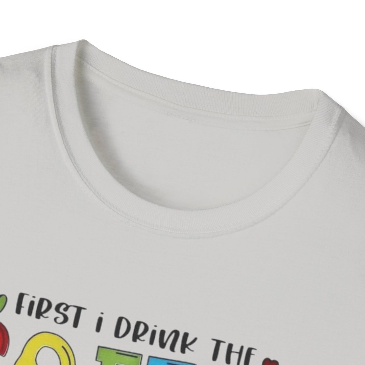 Funny Teacher Coffee T-Shirt for Educators