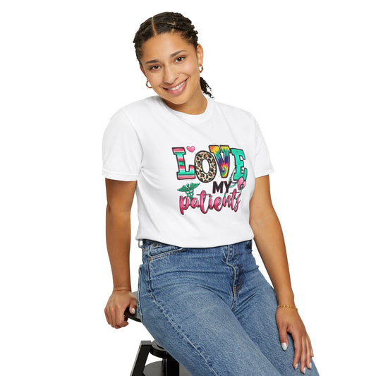 Unisex Love My Patients T-Shirt - Perfect Gift for Healthcare Heroes